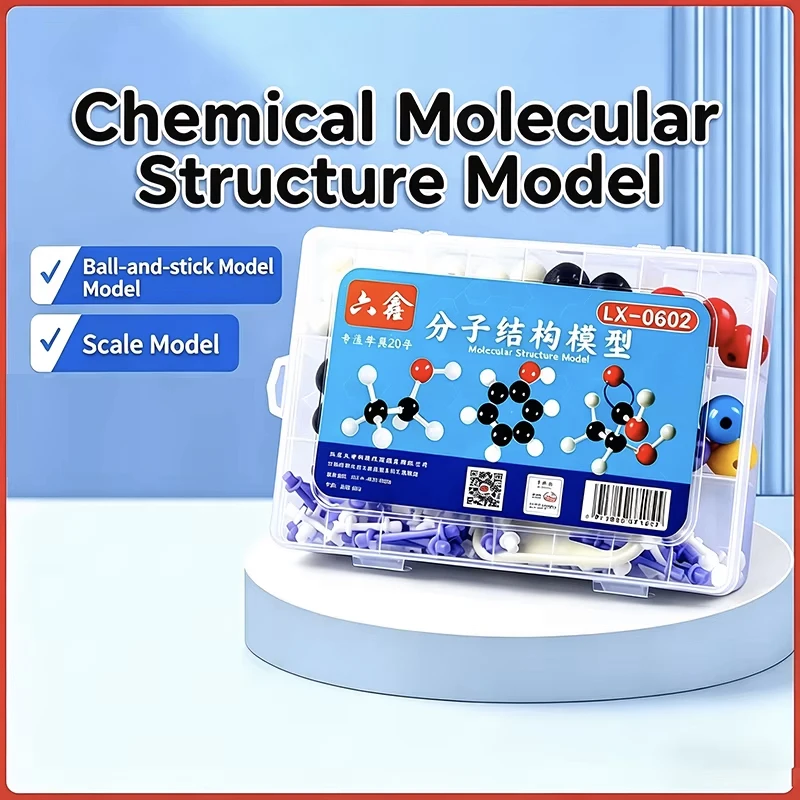 Organic Chemistry Model Set for Classroom, College Lab, Homeschool Tutoring, Science Fair, Exam Prep – Build VSEPR & Ball-and-St