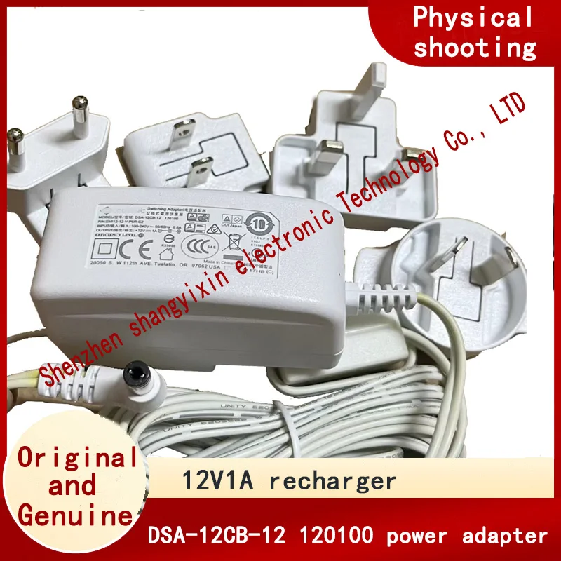

Оригинальный блок питания 12 в 1 а адаптер DSA-12CB-12 120100 шнур питания 3 метра, съемная вилка зарядное устройство для ЕС/США/Австралии/Великобритании