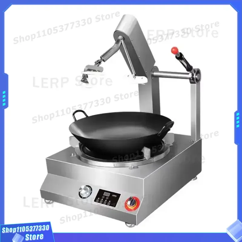 Qinbiao Automatic Rice Frying Machine Intelligent Rotating Wok Chef Commercial Restaurant Cooking Robot Human Cooker Device
