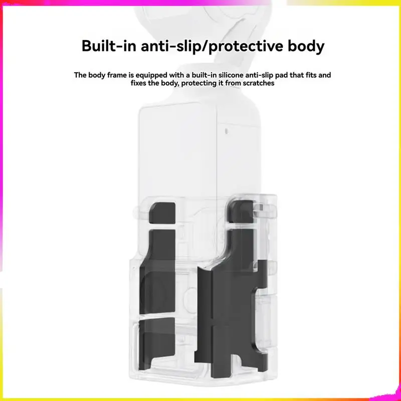 M04K Protective Frame For DJI Osmo Pocket 3 Camera Expansion With Cold Shoe Adapter Handle Cover, And Bracket Accessories