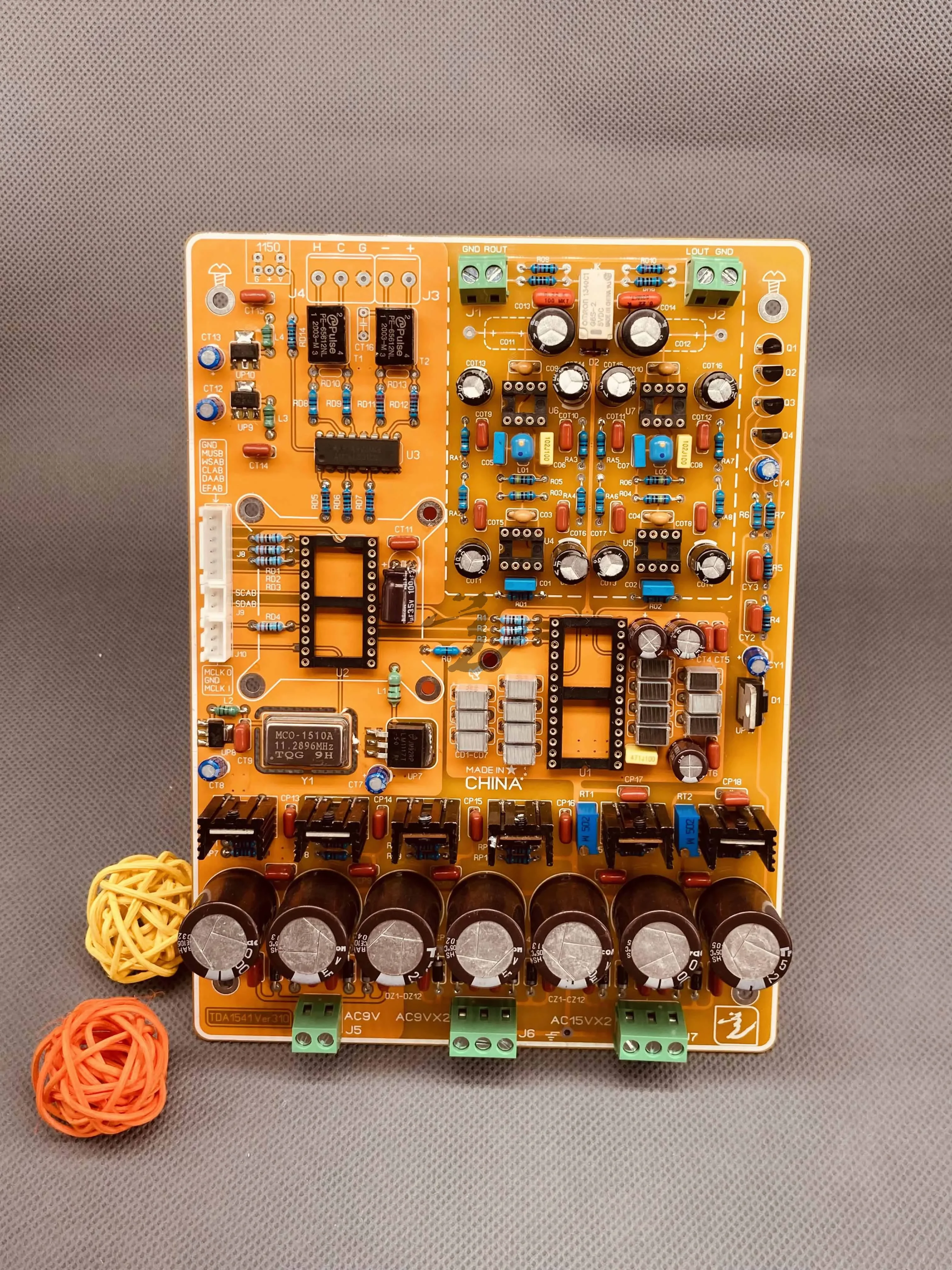 TDA1541 decoder board For 310  dedicated   modified CDM4 bald movement