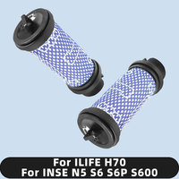 Filter Compatible For INSE N5 S6 S6P S600 / ILIFE H70 Vacuum Cleaner Replacement Parts Accessories Consumables