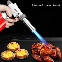 Torch Cooking AutoIgnition Butane Gas Welding-Burner Welding Gas Burner Flame Gas Torch Flame Gun Blow for BBQ Camping Cooking