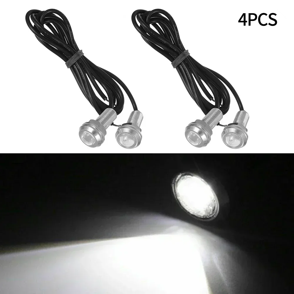 4 Uds. Luz LED de popa para barco marino DC 12V lámpara trasera LED blanca fría accesorio para yate lámpara subacuática luz para barco