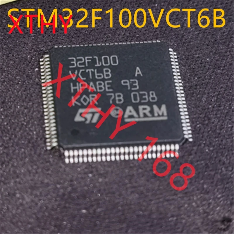 

New and original 10pieces STM32F100VCT6B 3 LQFP100 32-bit ARM microcontroller