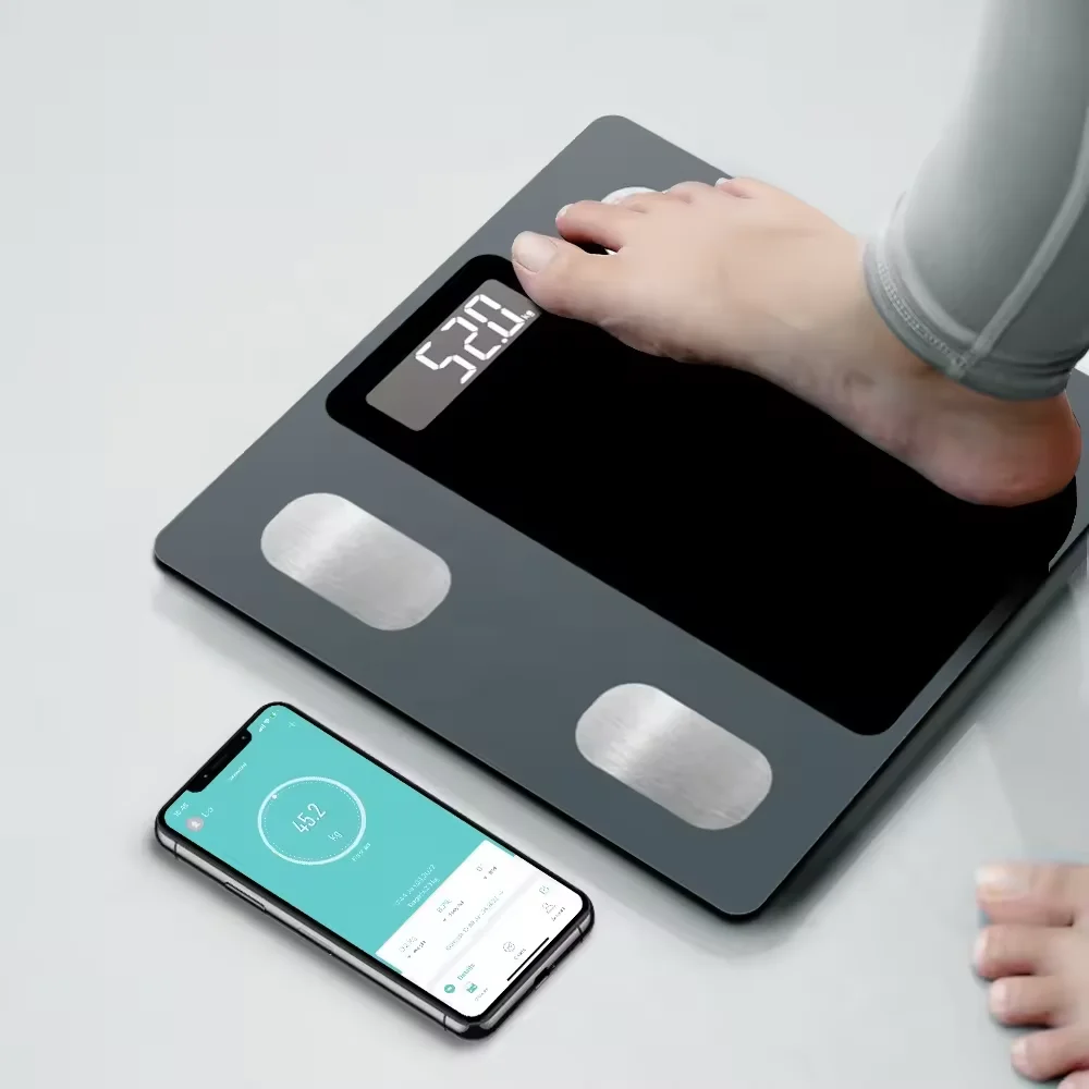 Bathroom Scale for Body Weight,Highly Accurate Digital Bathroom Scale for BMI Muscle Body Composition Monitor