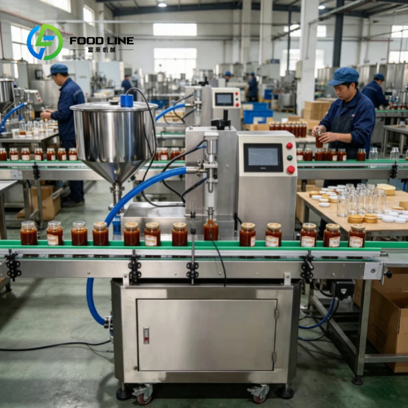 Customized Automatic Liquid Paste Filling Machine Paste Honey Ketchup Cream Filling Machine for Food Cosmetic Production