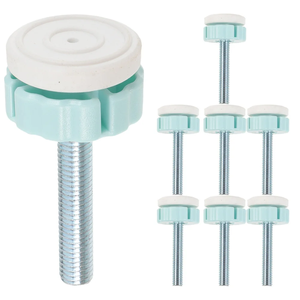 

8Pcs Baby Gate Threaded Spindle Rod Replacement Screw Bolt Kit Pressure Mounted Safety Gates Stair Banister Adapter Durable