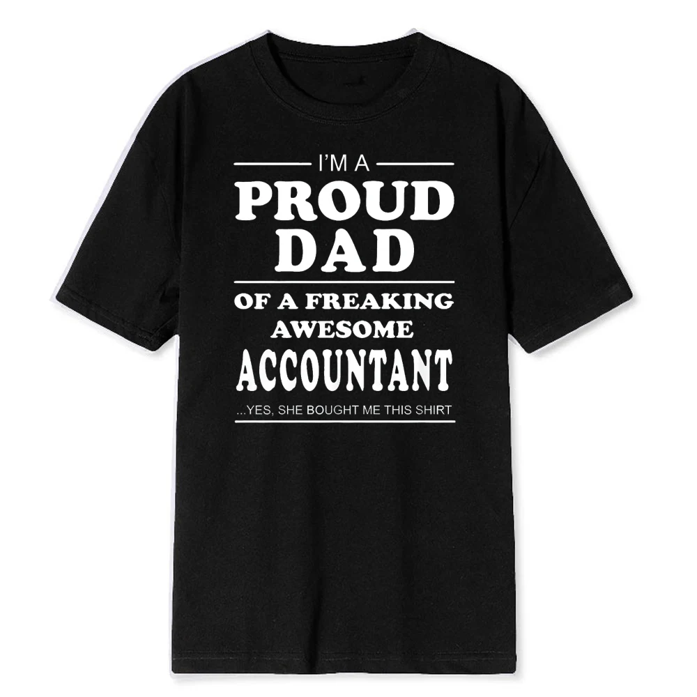 Camiseta de regalo del Día del Padre del padre del padre del padre orgulloso papá de un increíble camiseta de mezcla de Modal suave número Cruncher Humor camiseta para padres