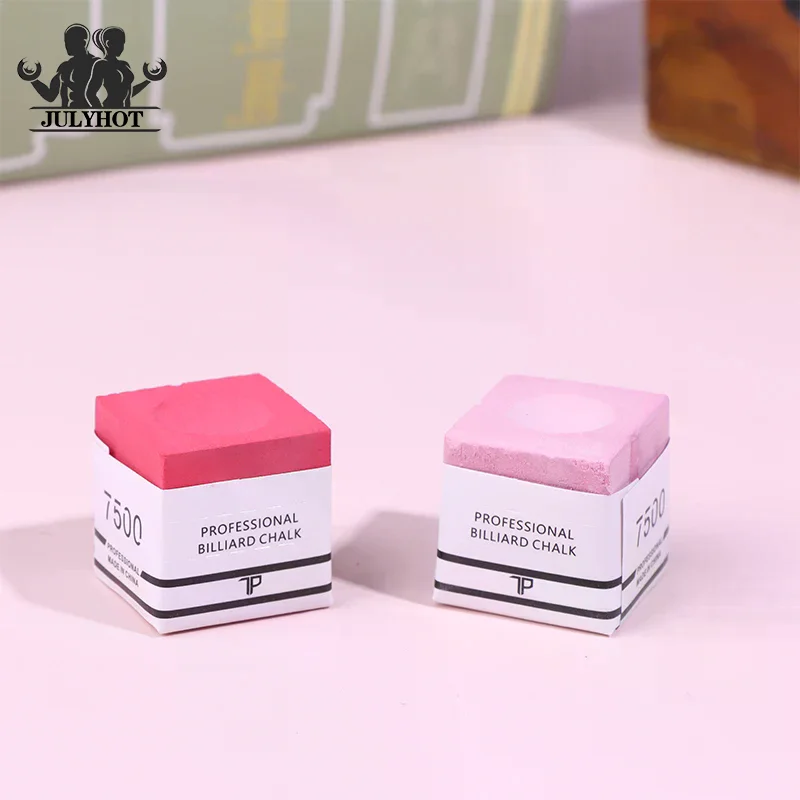 Square TP7500 Billiard Chalk Non-slip Fine Powder Snooker Neutral Pool Chalk Billiard Accessories 5 Colors Available
