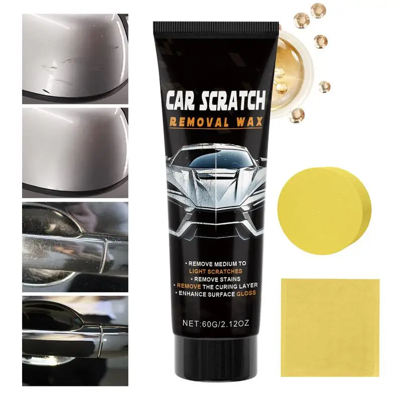 

Car Scratch Repair Wax Polishing Auto Styling Wax Scratch Repair Polishing Kit Body Compound Car Scratch Removal Paste 60g