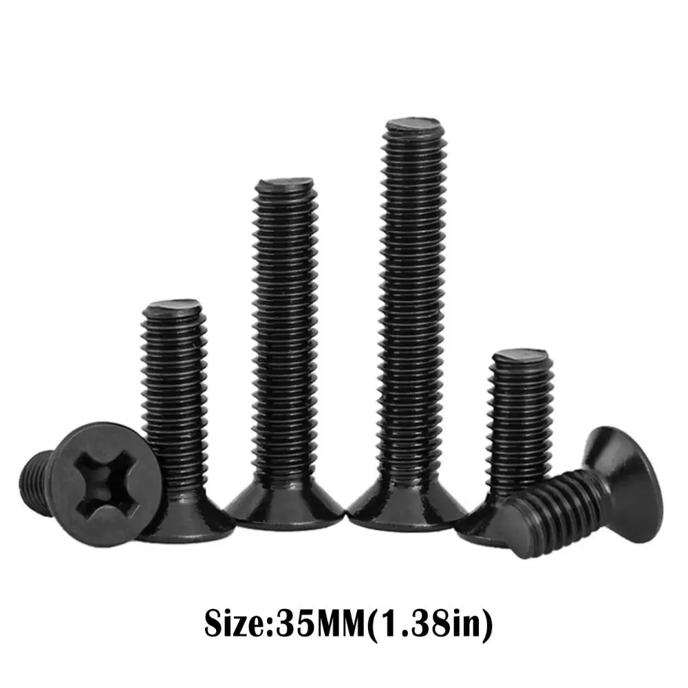 20 pezzi Nuove viti Phillips in acciaio inossidabile Progetti fai da te Viti a macchina M4 Uso industriale Viti a testa svasata durevoli