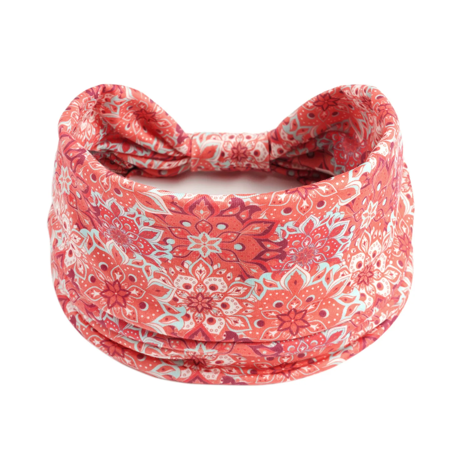 Damen-Stirnband, breit, um das Haar gewickelt, extra großes Kopftuch-Stirnband, für Yoga, Laufen, Schweißabsorption, Sport, elastisches Stirnband – Detail 25