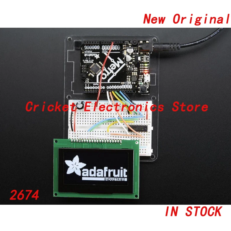 

2674 Display Development Tool Monochrome 2.7 OLED Graphic Display Kit