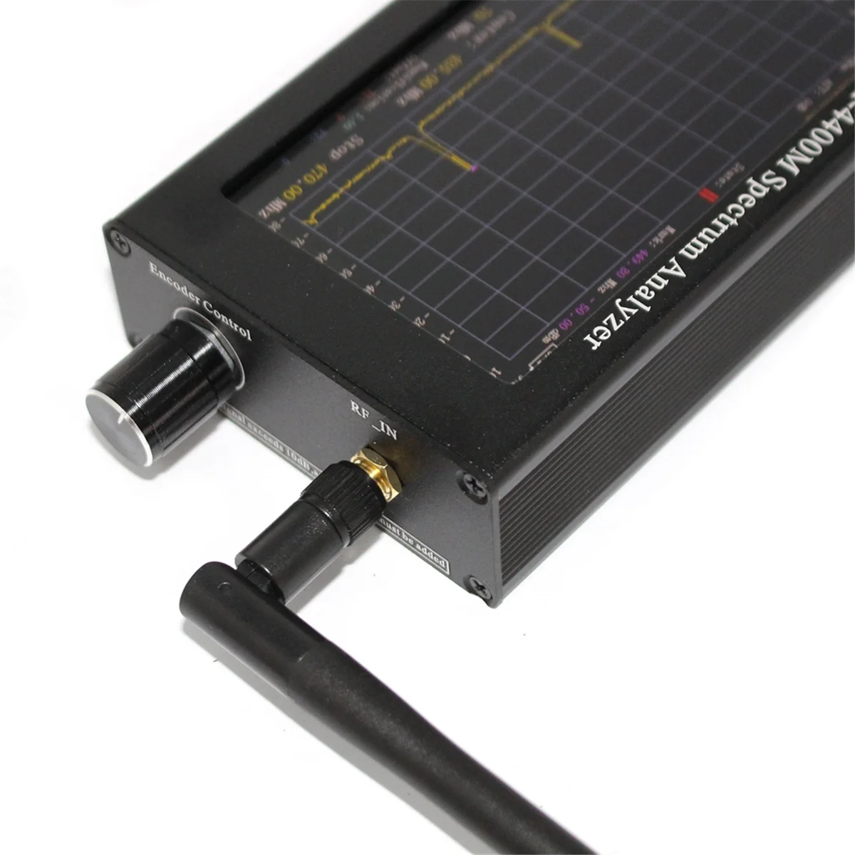 TFTカラーLCDスクリーン,4.3インチ,35m-4400mhzを備えたポータブルスペクトラムアナライザー