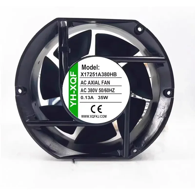 for YH-XQF X17251A380HB X15050A220HB AC380V Cabinet Axial Cooling Fan Original Replacement Part for Industrial Electrical