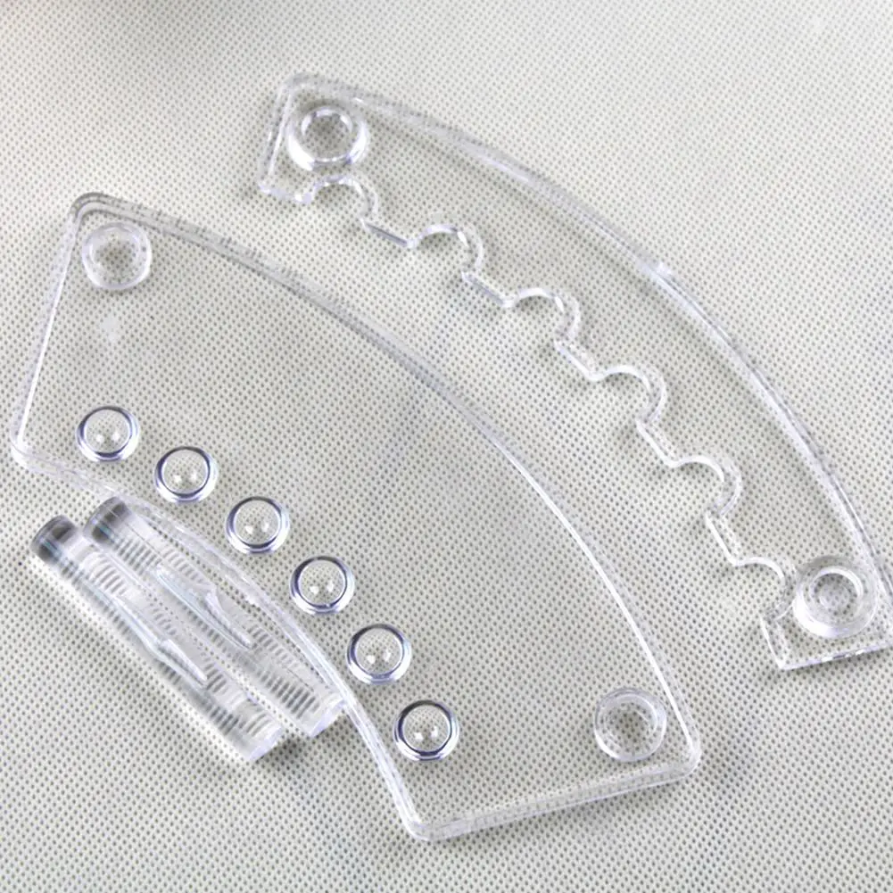 Soporte de exhibición transparente para bolígrafos, organizador de 6 posiciones para pinceles de maquillaje, almacenamiento