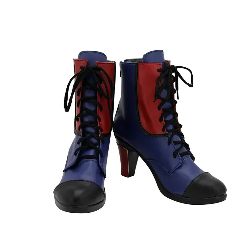 

2025 RealCos Adult Descendants3 Mar Evie Cosplay High Heels Halloween Party Birthday Gift Anime Character Props Women Shoes