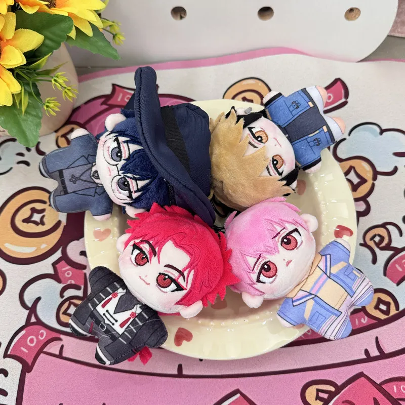 Anime Link Click Dolls Keychain Cute Xavier Felix Liu Xiao Plush Pendant Keyrings Cosplay Accessories Doujin Gift Stuffed Toys