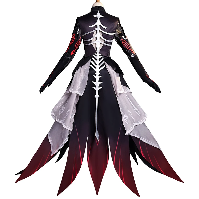 Ronova Cosplay Genshin Impact Cosplay Costume Wig Women Halloween Carnival Party Uniform Outfis