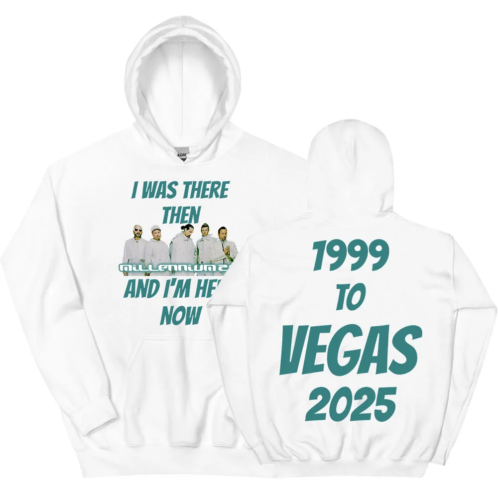 

Backstreet Boys 1999 To Vegas 2025 Tour Hoodies Millennium 2.0 Album Printing Sweatshirts Long Sleeve Hooded Pullovers Men Hoody