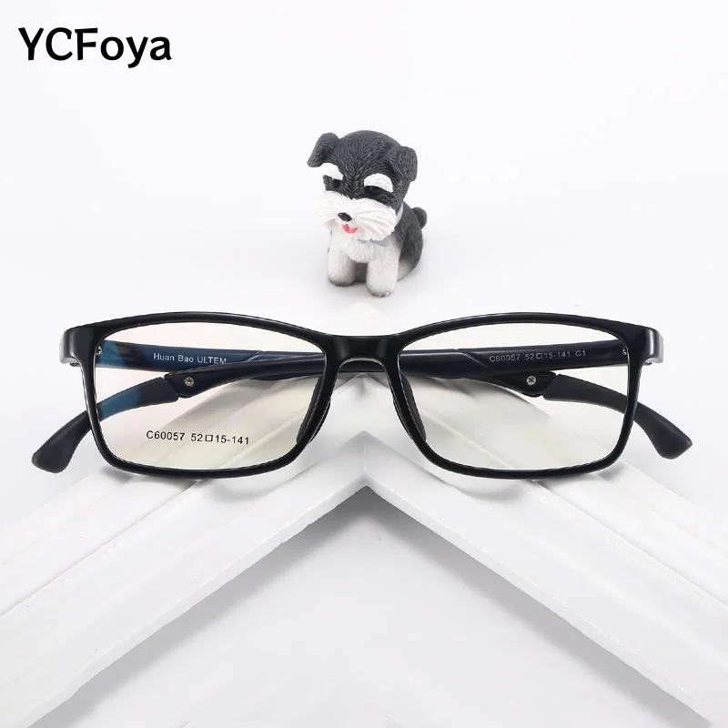 

YCFoya Fashion Optical Prescription Kids Glasses Retro Square Anti-scratch Myopia Hyperopia Kids Adjustable Eyewear 60057