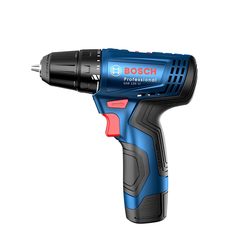 Imagem -06 - Bosch-mini Chave de Fenda sem Fio Furadeira Elétrica Portátil Conjuntos Padrão Faça Você Mesmo Home Estilo Modelo Leve Gsr 120-li 12v