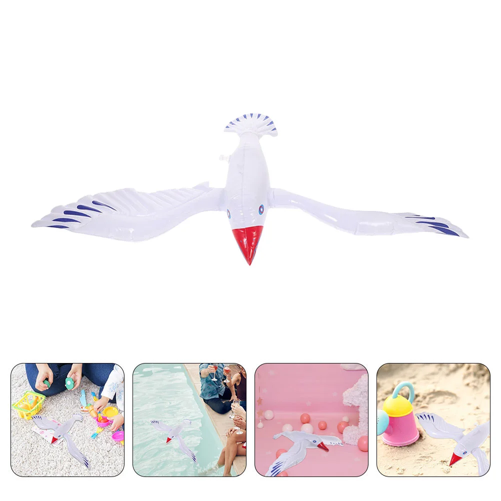 Beach Inflatable Balloon Water Balloons for Kids Sea Gull Toys Bird Pool Decor Large Decorations