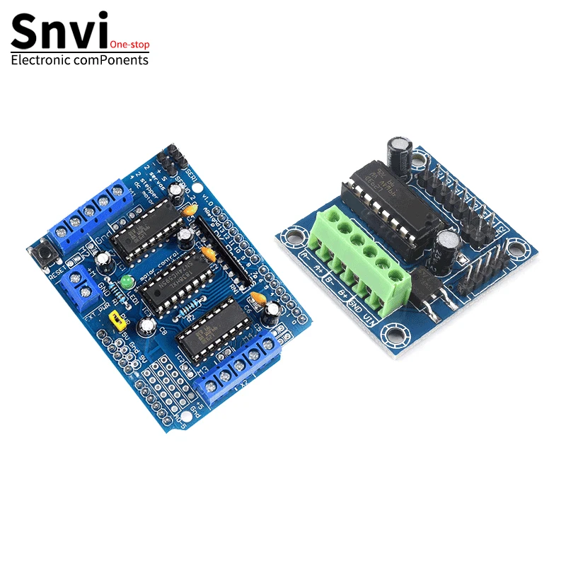 1pcs Mini 4CH 4 Channel Motor Drive Driver Shield L293 L293D Expansion Board Module