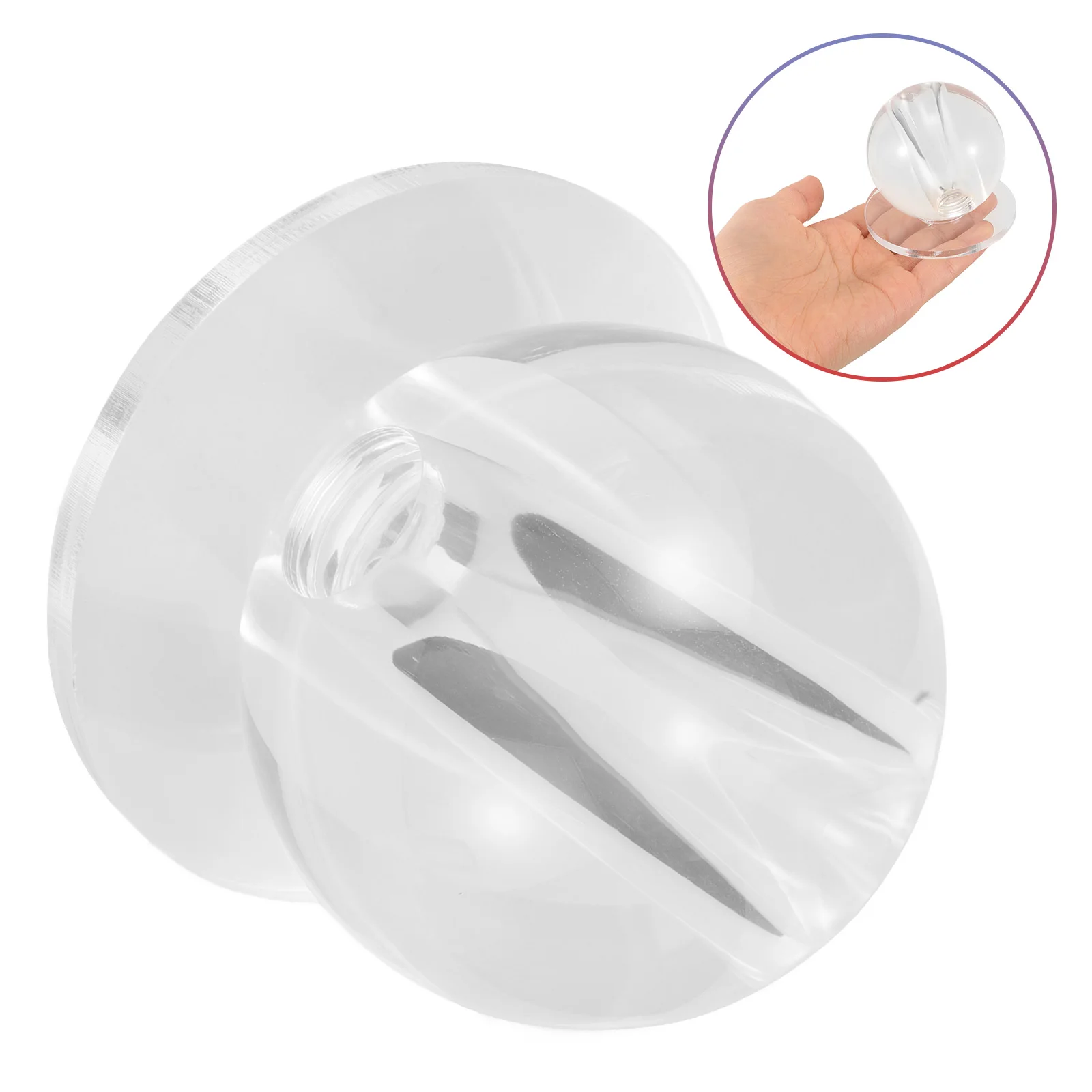 

Transparent Billiards Training For Stroke Correction Resin Snooker Trainer Lightweight Practice Ball With Hole Cue Action