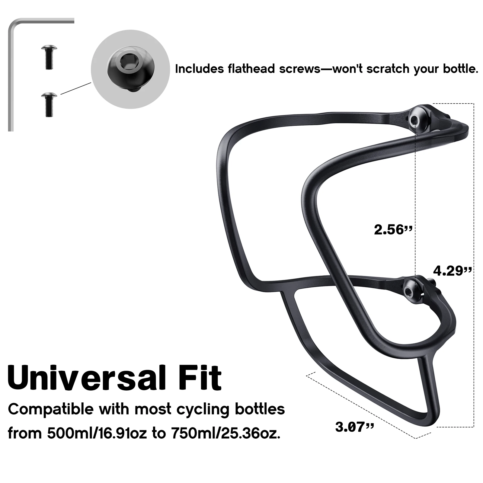 AliExpress NONE MIXED Lightweight Carbon Fiber AERO BOTTLE CAGE Aerodynamics Bottle Holder Bike Bottle Holder - Road /Mountain Bike