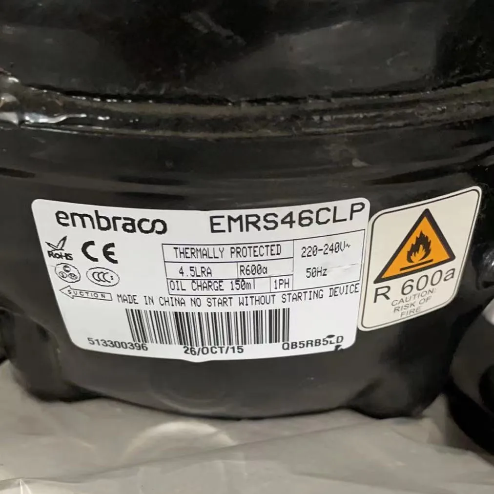 

New EMY26CLC/EM2C32CLT/EMR46CLP/EMZ66CLP refrigerator compressor