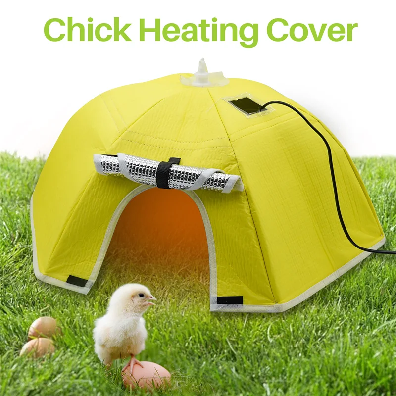 Chicken Coop Heater, Chick Brooder, Electric Poultry Heating Plate, Chick Bird Hatchling Incubator Breeding Equipment 1Pc