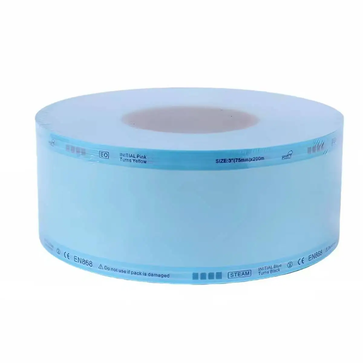 Dental Sterilization Bag Medical-grade For Sealing Machine Disposable Autoclave Packing Bag 50mm /400mm Consumables 200mm/Roll
