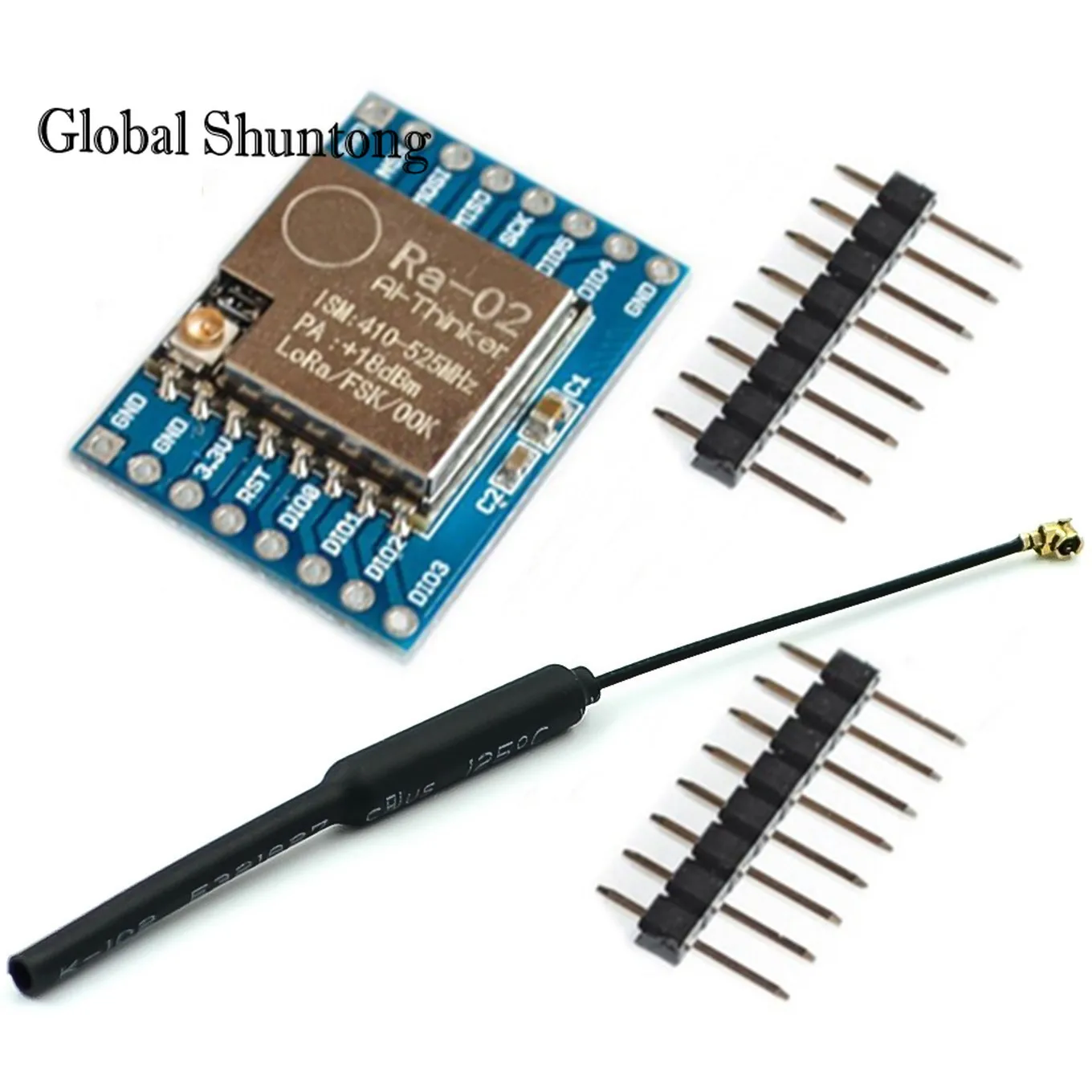433MHZ SX1278 LoRa Module 433M 10KM Ra-02 Wireless Spread Spectrum Transmission Board 2.4G IPX Antenna per Smart Home