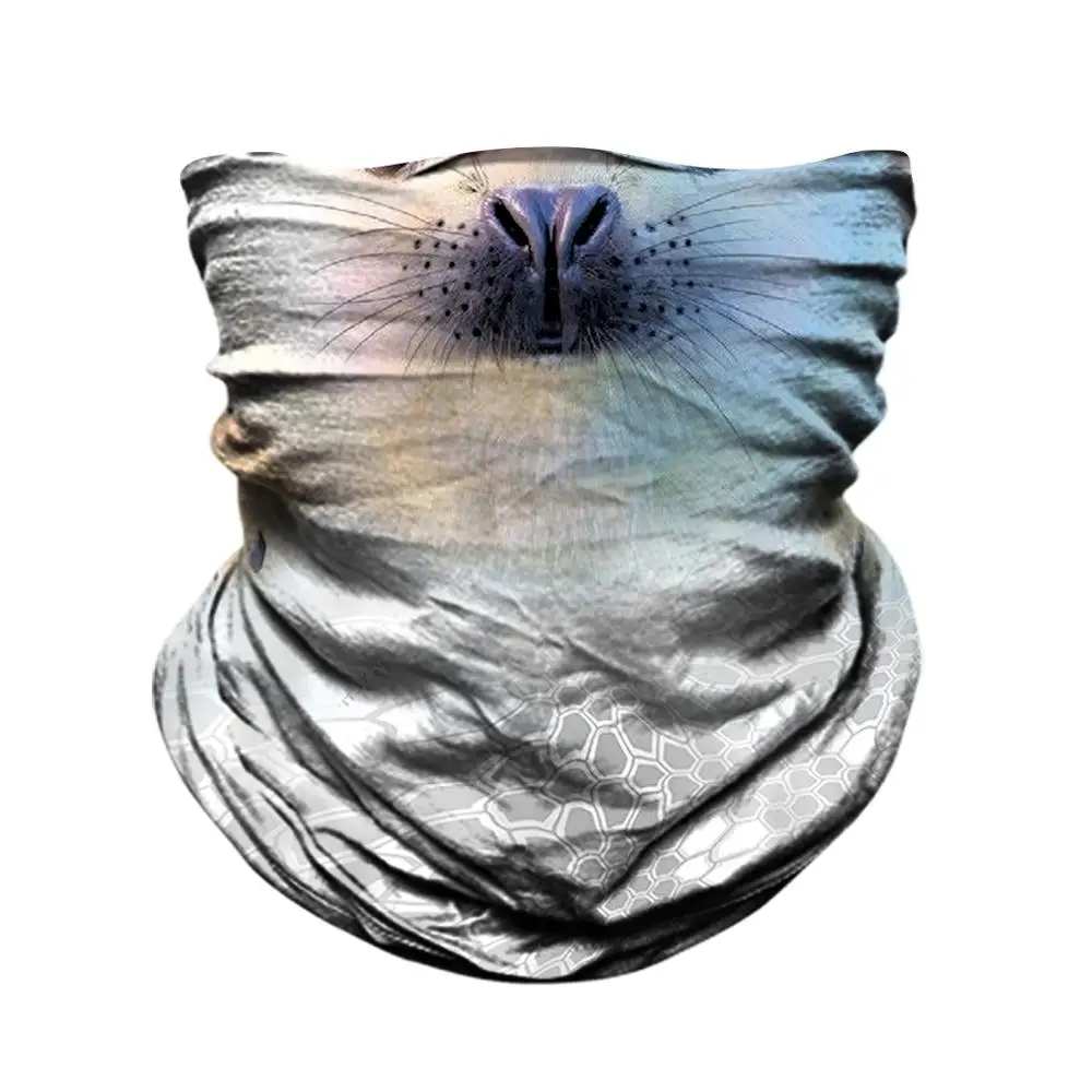 

Motorcycle Half Face Mask Cover UV Protection Unisex Moto Cycling Neck Guard Balaclava Scarf Warm Face Shield Outdoor