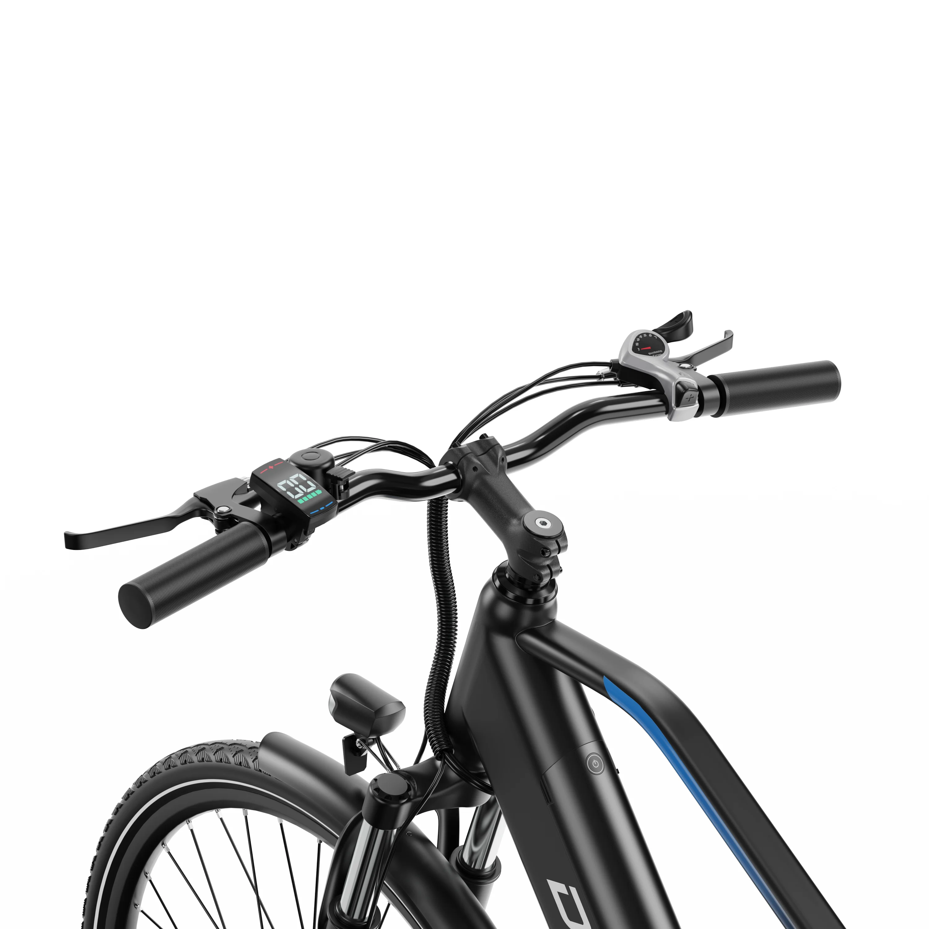 DUOTTS C29 Lite 27,5 Zoll Reifen Erwachsenen-Elektrofahrrad 250W City E-Bike 36V 13Ah Akku 7-Gang Elektrofahrrad – Detail 17