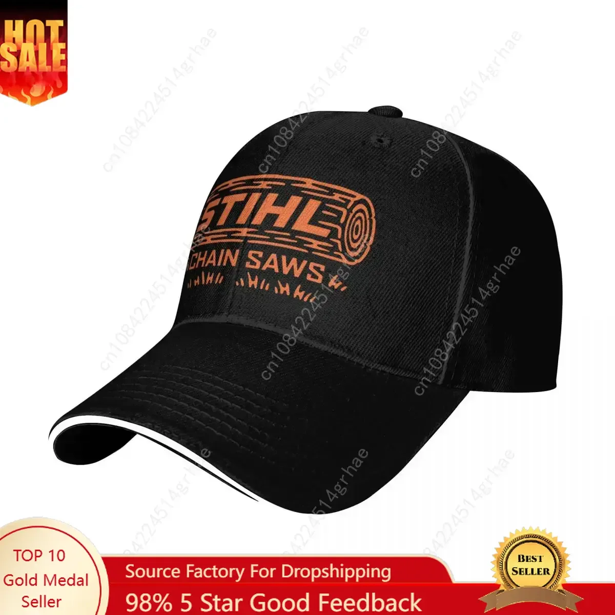

STIHLs Electric Tool Baseball Cap Retro Machine Sandwich Cap Unisex Style Adjustable Dad Hat Travel Gift