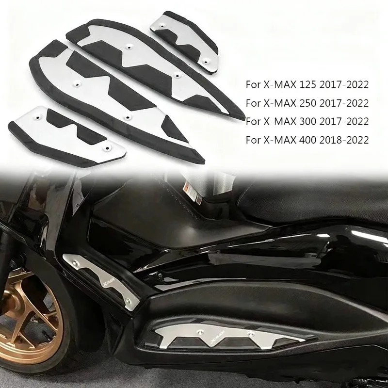 

Motorcycle Modification Accessories for Yamaha XMAX300 2022 Footrest Foot Pads Anti-slip Aluminum Alloy