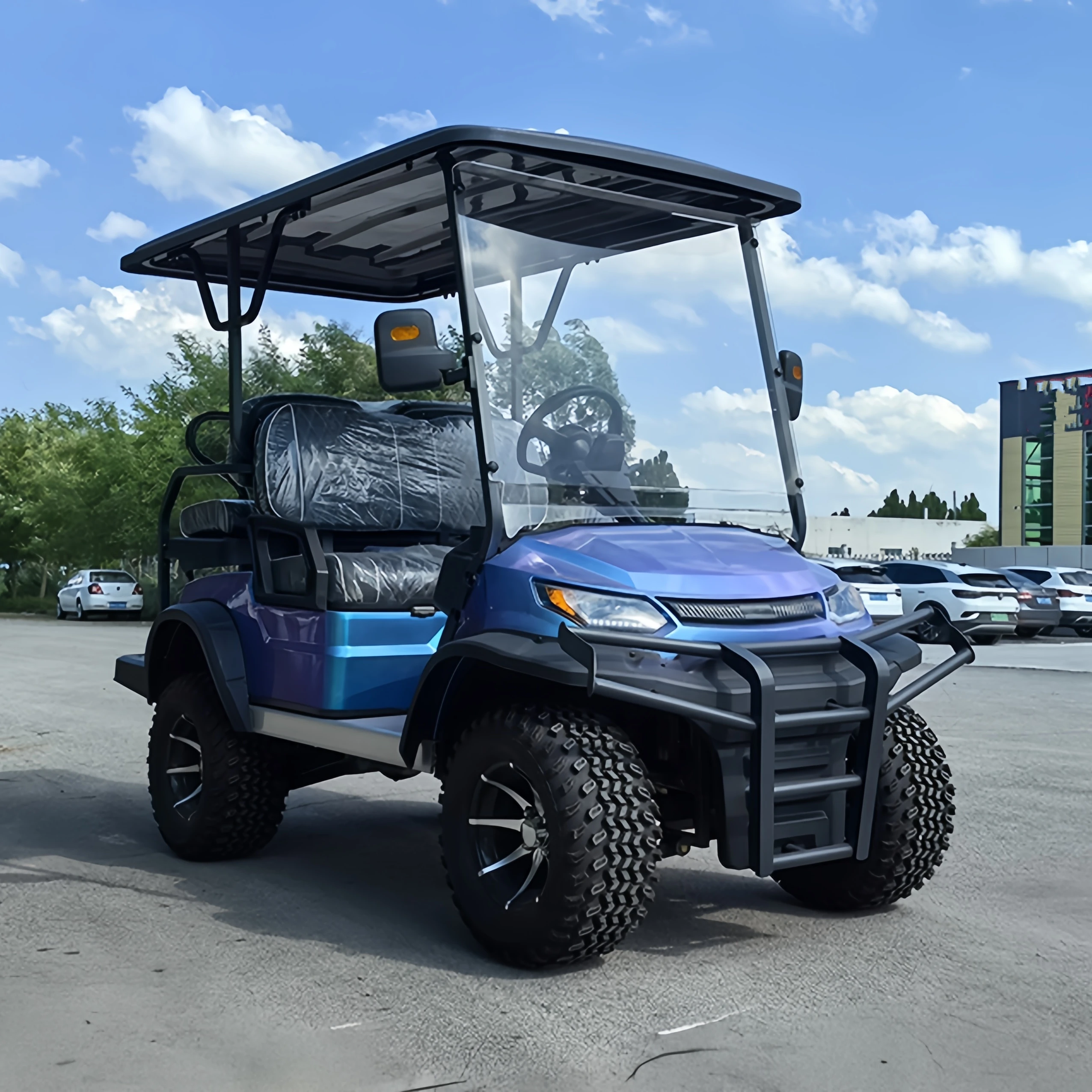 بيع المصنع مباشرة 2 مقاعد 48 فولت المركبات الكهربائية عربة جولف بطارية سريع عربات جولف واحدة/سيارات جولف كهربائية بالجملة #1