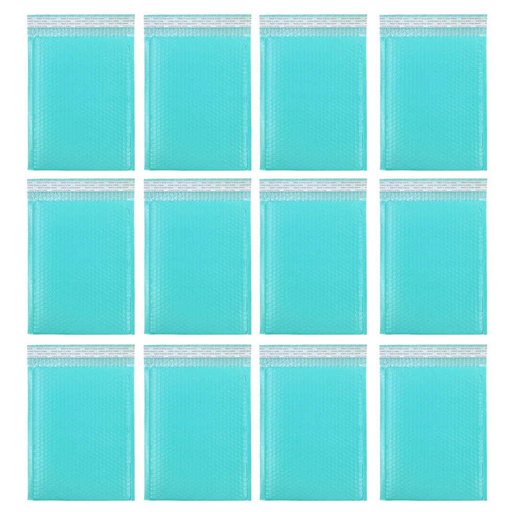 25Pcs Blue Bubble Mailers Padded Envelopes Waterproof Cushioning Envelope Bags for Express Shipping Packaging Bubble Mailers