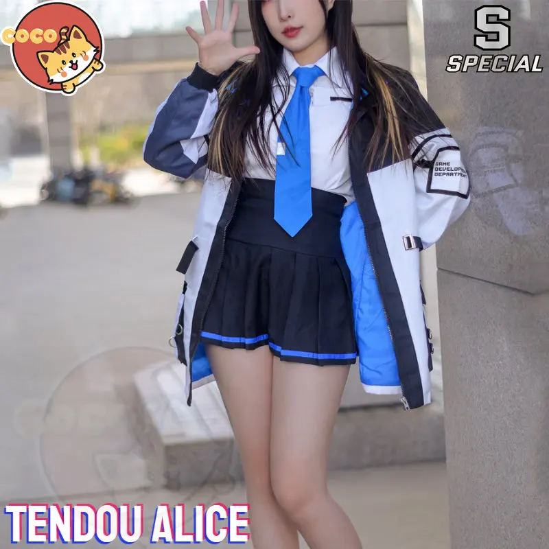 CoCos-S Game Blue Archive Tendou Alice Cosplay Costume Game Cos Blue Archive Fridge Tendou Arisu Costume and Cosplay Wig