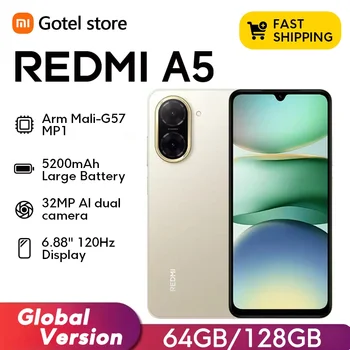 【Marque +】 Version mondiale Redmi A5 Unisoc T7250 processeur...