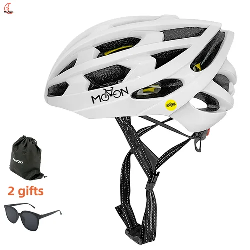 Imagen 2 del producto MOON Mips-Safety System Casco de ciclismo para hombres y mujeres, casco de carreras de bicicletas, molde ajustable, ultraligero, MTB, bicicleta de carretera