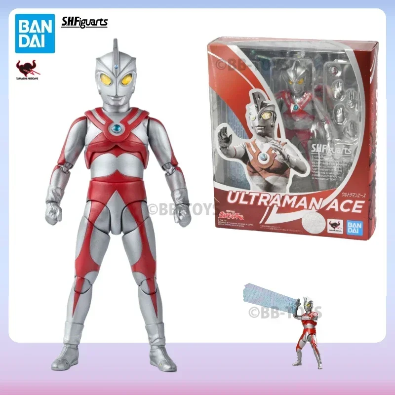 

In Stock Bandai S.H.Figuarts SHF Ultraman Series ACE Movable Anime Action Figure Collectible Original Box Toys Hobbies BB