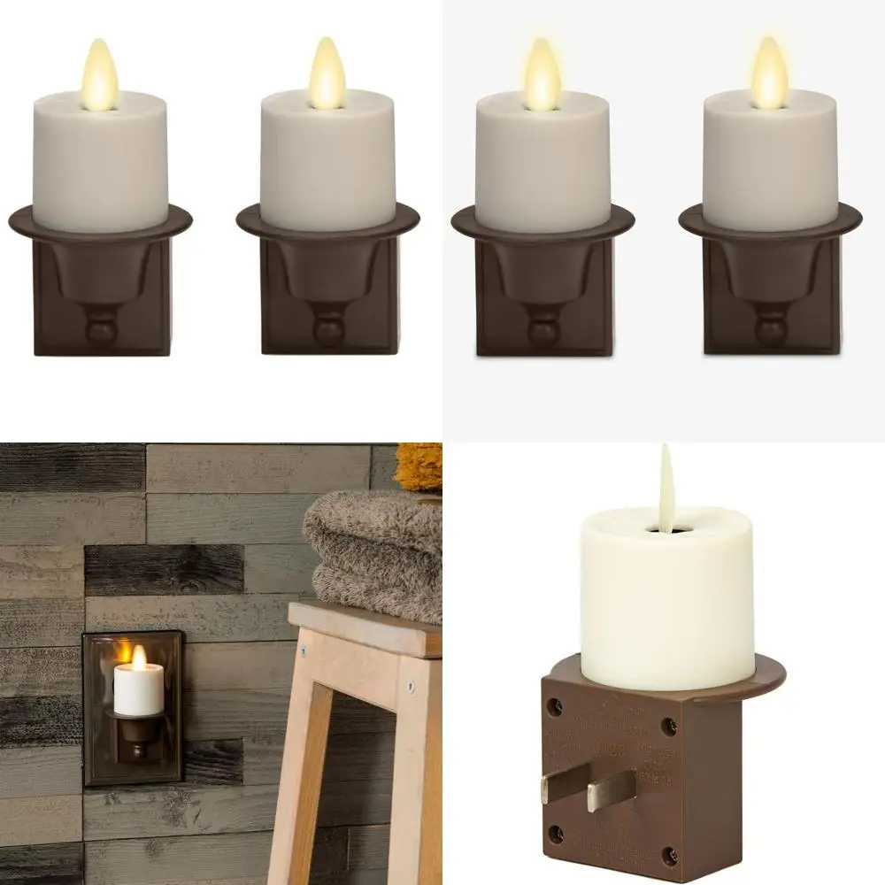 

Двухсторонние светодиодные ночники с датчиком от заката до рассвета, подходят для использования внутри помещений: в ванных комнатах, спальнях и коридорах.