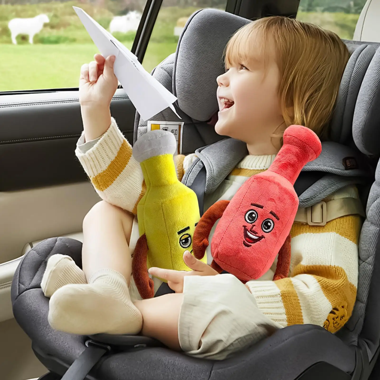 

Милая плюшевая игрушка для мозга, коллекционный обнимающий декор, имитация животных, аниме, пушистая игрушка, вечеринка по случаю дня рождения для маленьких девочек и мальчиков