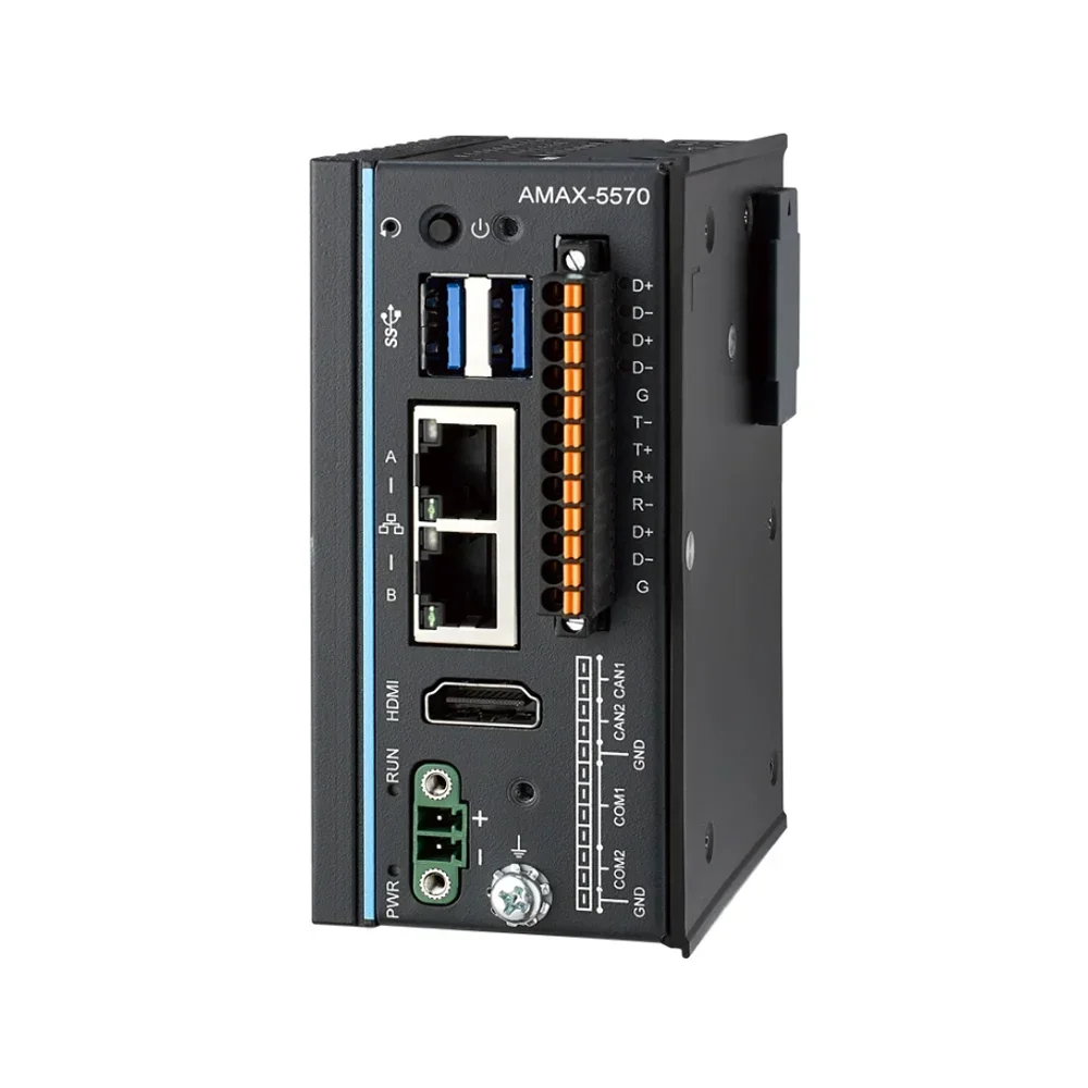 

Advantech AMAX-5570 Ultra Compact Fanless Edge Intelligent Controller With Efficient Intel Atom 4 Core CPU Series Processors