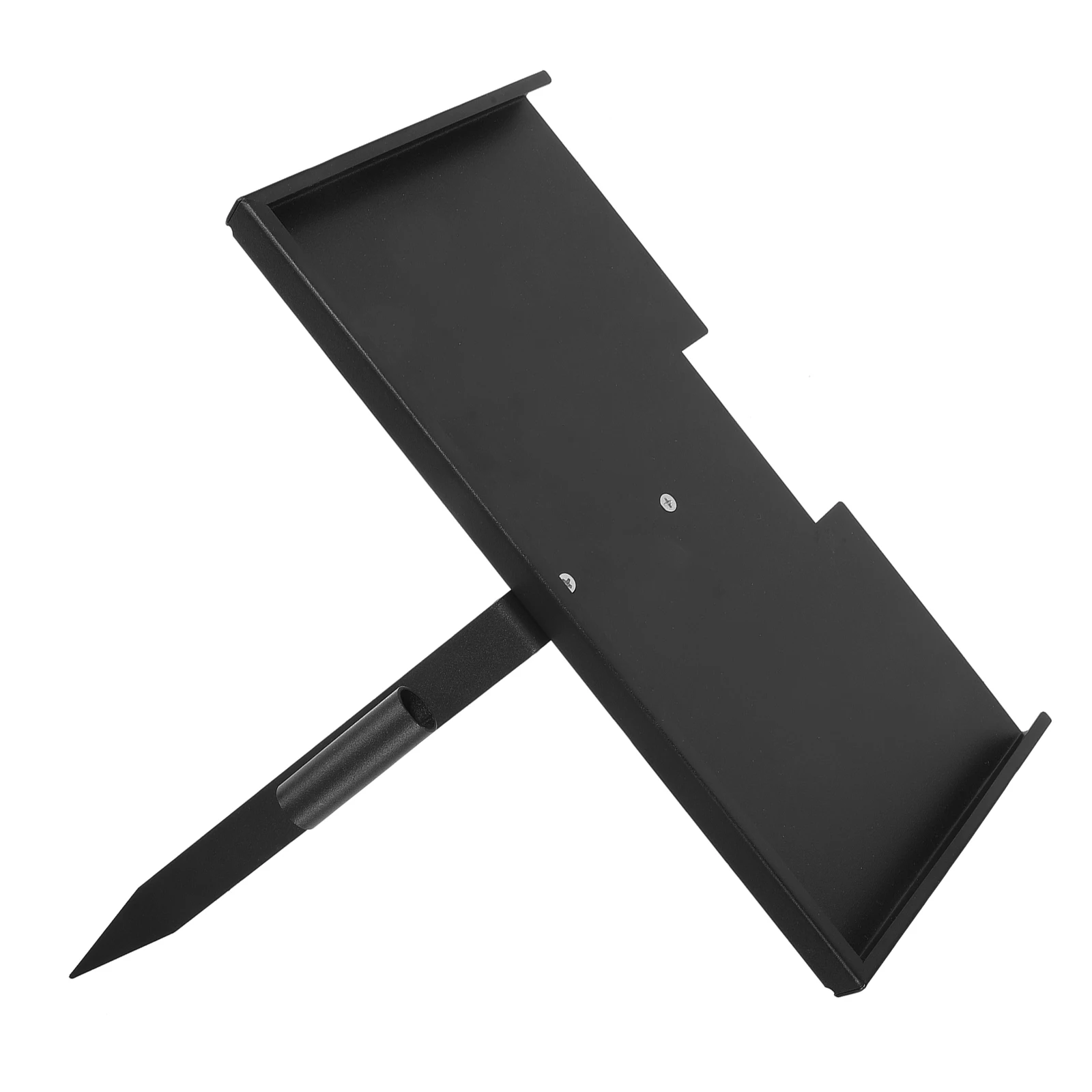 

Pet Commemorative Plaque Grave Marker Stand Metal Memorial Stone Holder Cemetery Decoration Durable Iron Stake Dogs Stands