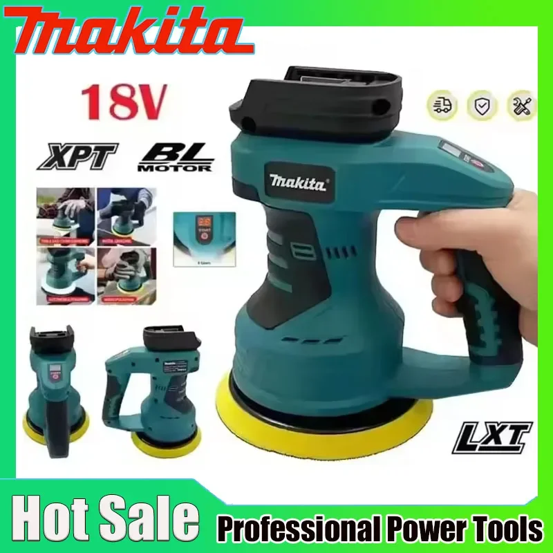 pulidora-inalambrica-makita-para-autos-8-velocidades-ajustables-herramienta-electrica-para-encerar-lijar-sellar-y-abrillantar-recargable-para-bateria-de-18v